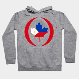 Filipino Canadian Multinational Patriot Flag Hoodie